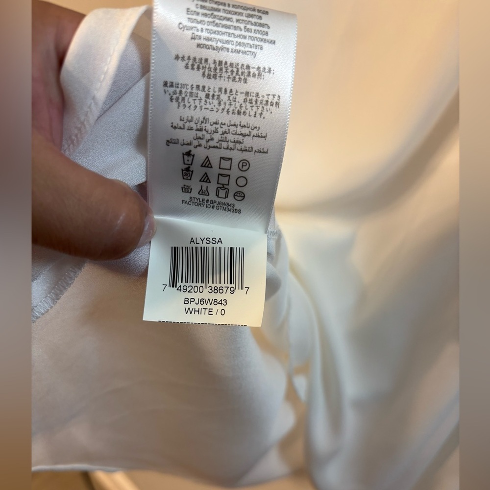 Max & Cleo White One Shoulder Sundress - Picture 9 of 10